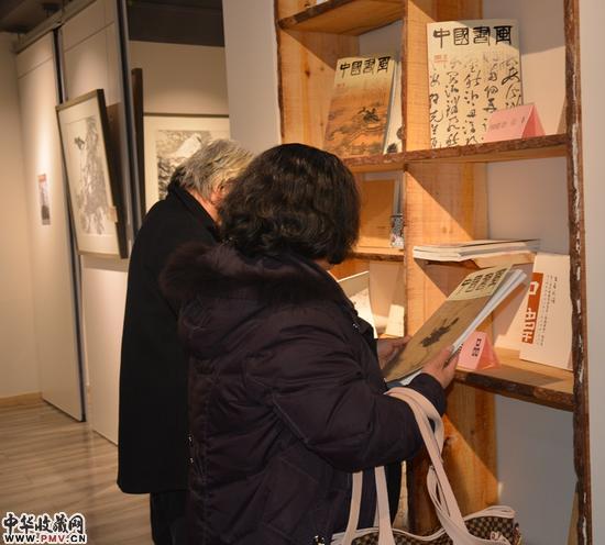 “诗花墨雨-《中国书画》杂志社书画院院聘书画家邀请展?花鸟画展（第一回）” 展览现场