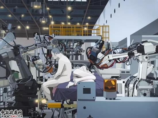 《荔枝》，2015，亚麻布、丙烯，180 × 240 cm.webp