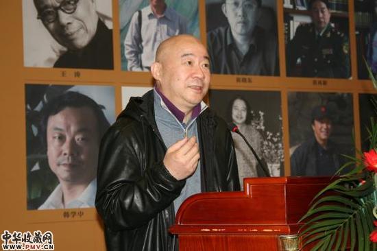 画家范扬致辞