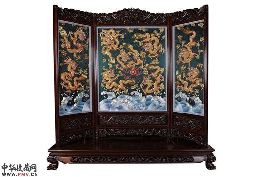 九龙屏风