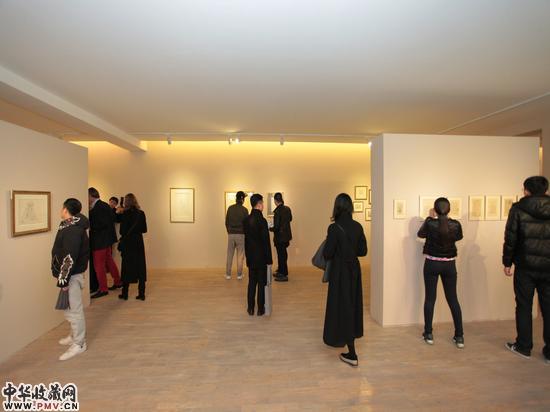 现代大师绘画展开幕现场