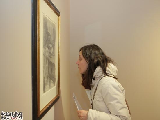 现代大师绘画展开幕现场