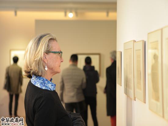 现代大师绘画展开幕现场