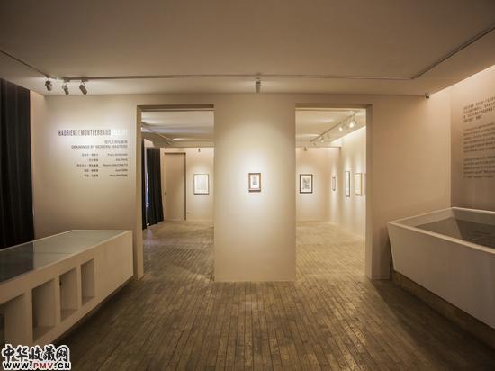 现代大师绘画展 空间照片