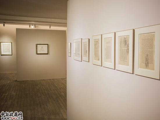 现代大师绘画展 空间照片