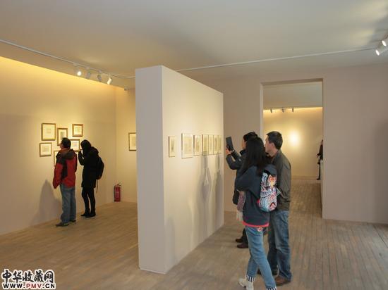 现代大师绘画展开幕现场