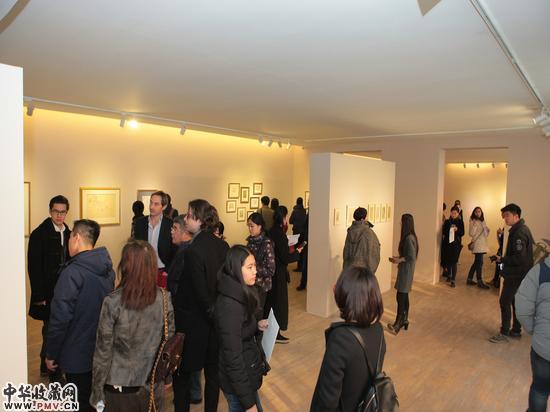 现代大师绘画展开幕现场