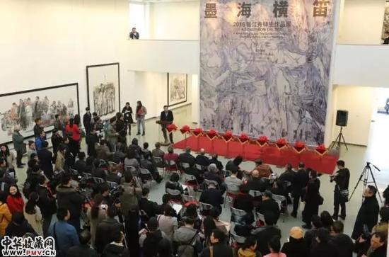 张江舟师生作品展在国家画院美术馆开幕 收藏资讯