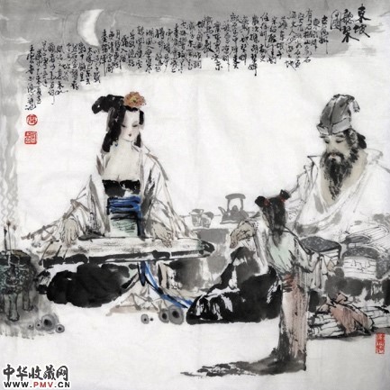 王宏喜－《东坡听琹图》