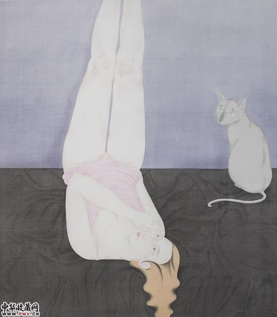 刘派《半糖之二》绢本设色  71cmx63cm  2015