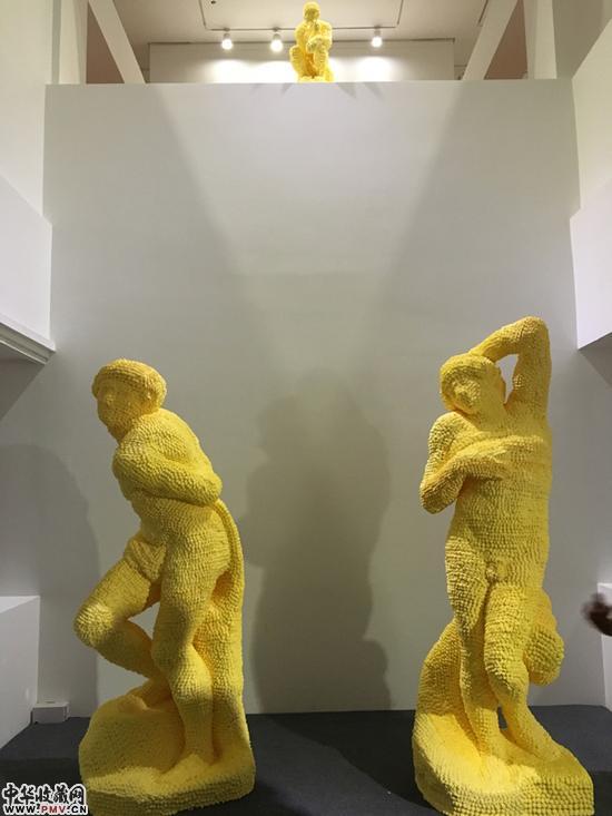 宋冬作品《奶油像》