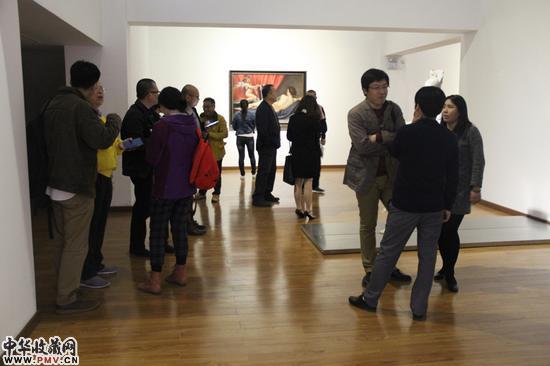 “石膏像”展览现场