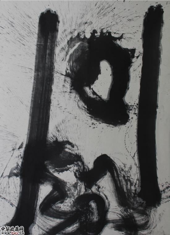 欲望风景系列4 270x370cm 无纺布 秦风