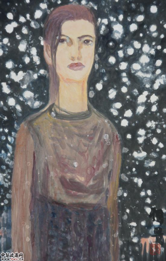 《卓雅》2015.69.5x45cm