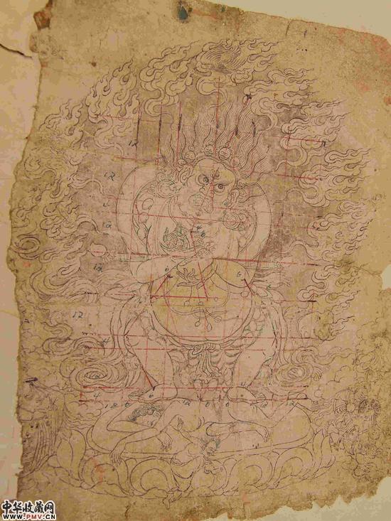 郎卡杰白描1_副本_副本