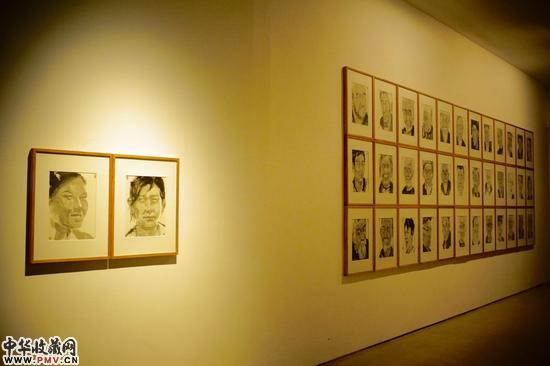 最后的村庄展览现场之柏林面皮作品