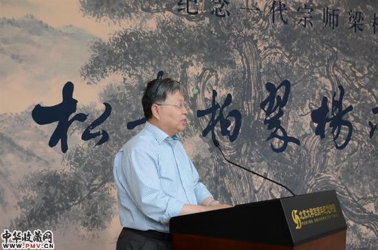 5、北京大学会议中心副主任、北京大学百周年讲堂管理部主任刘寿安先生致辞