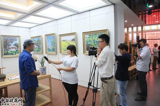 莱州电视台对宋卫东教授进行采访