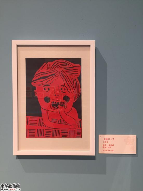 第三届全国儿童剪纸作品展现场照片 (7)