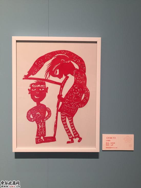 第三届全国儿童剪纸作品展现场照片 (16)