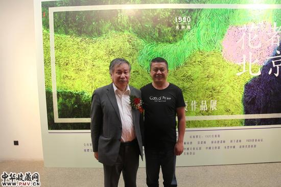 花都北京：李庚教授作品展开幕式现场照片 (2)