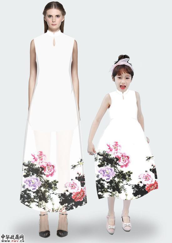 夏培民艺术衍生品  親子服飾展示