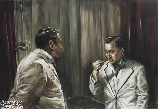 陈晗_谎言_布面油画_140x200cm_2015