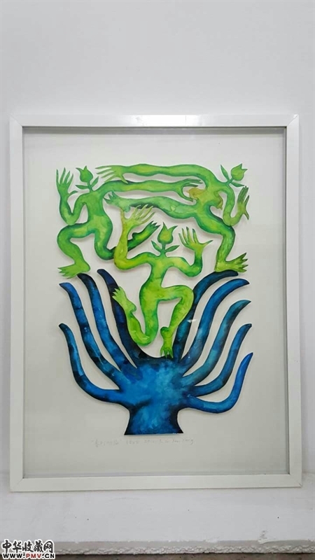 春雨初临 57_73CM 综合材质 2012年