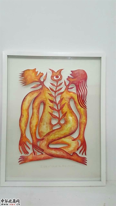 花香醉人 57_73CM 综合材质 2012年