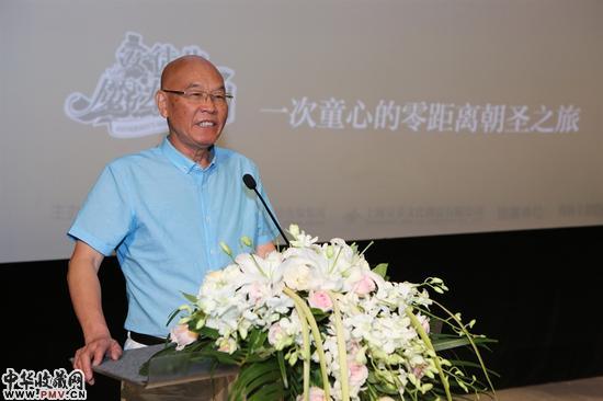 国际儿童读物联盟中国分会CBBY原主席、资深出版人 海飞先生致辞