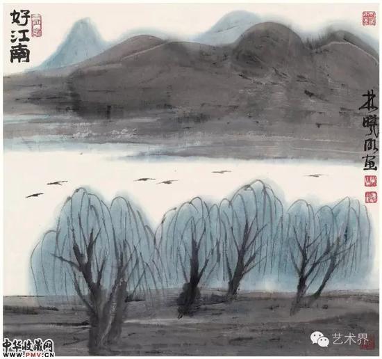 好江南--（山水）69X69cm