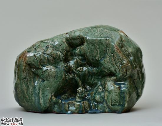 黄胜 雨后空林 陶瓷 40×26×20cm 2015