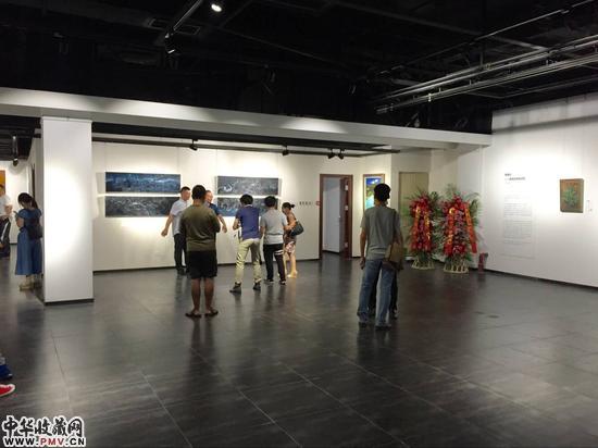 杨炼个展“殇城记”开幕式现场照片 (3)
