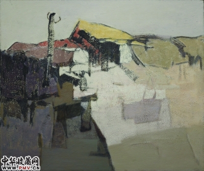 梦回故里（油画） 120×140厘米  2015年  谢非