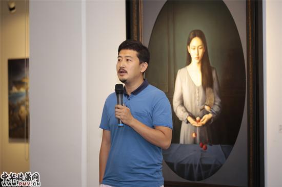 特邀艺术家王晓勃发言