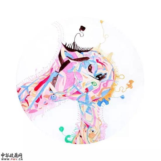 徐光祖 南方的花园 Ⅱ 2013 丙烯、油彩 80 X 80 cm