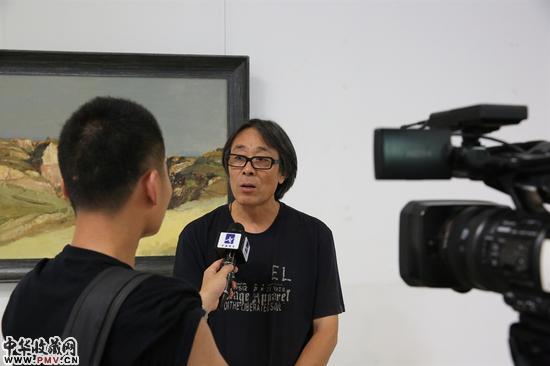 导师白羽平 接受采访