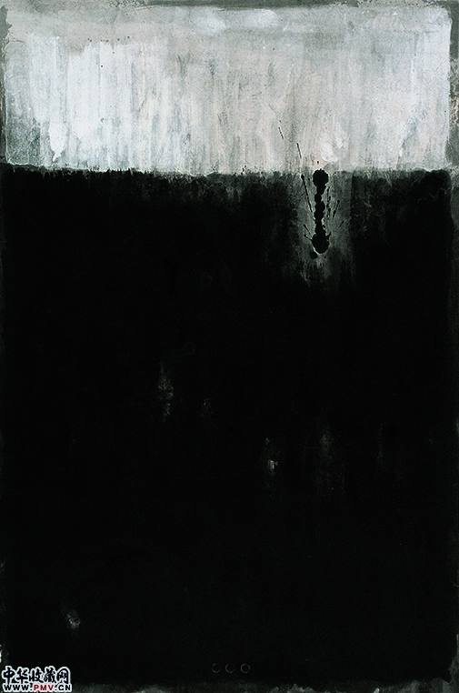 谢海 坠入 水墨纸本 70cm×45cm 2012年