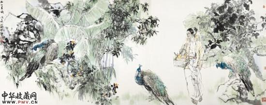 版纳晨曦 365cm×144cm