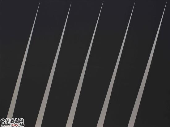 雎安奇 草62 160cm×210cm 布面丙烯 2016