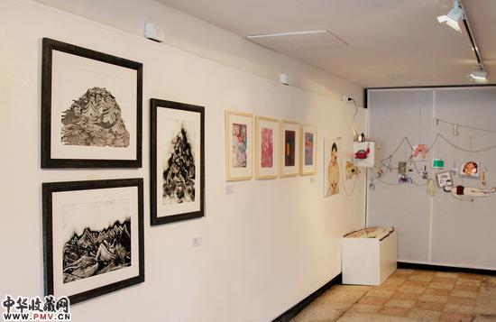 展厅左侧墙照片