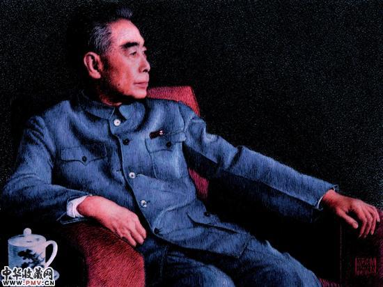 沉思-双面（绣芯尺寸30cmx40cm）