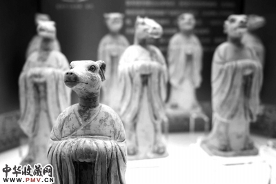 彩绘十二生肖神像唐