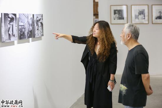 著名批评家栗宪庭先生和宋庄美术馆馆长方蕾女士