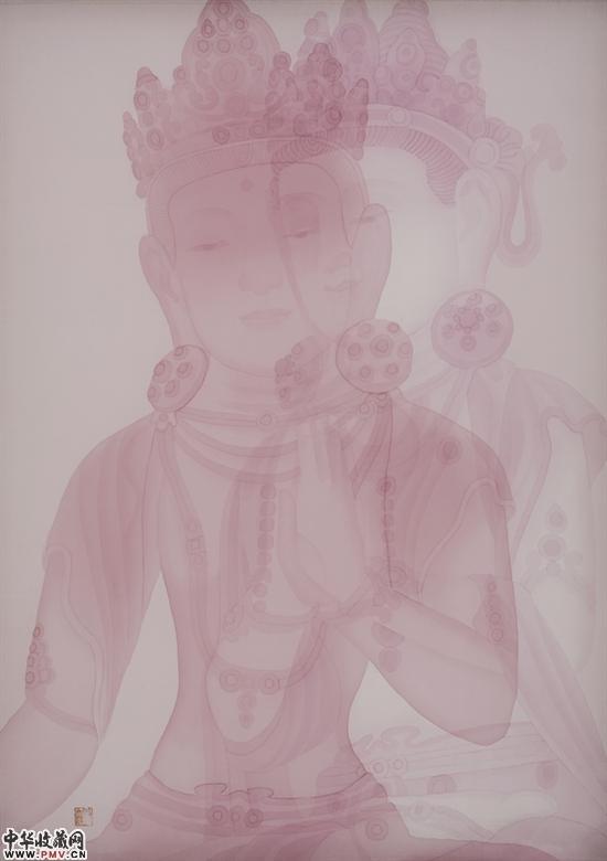 2016 赵东  法▪不异 55X70 绢本