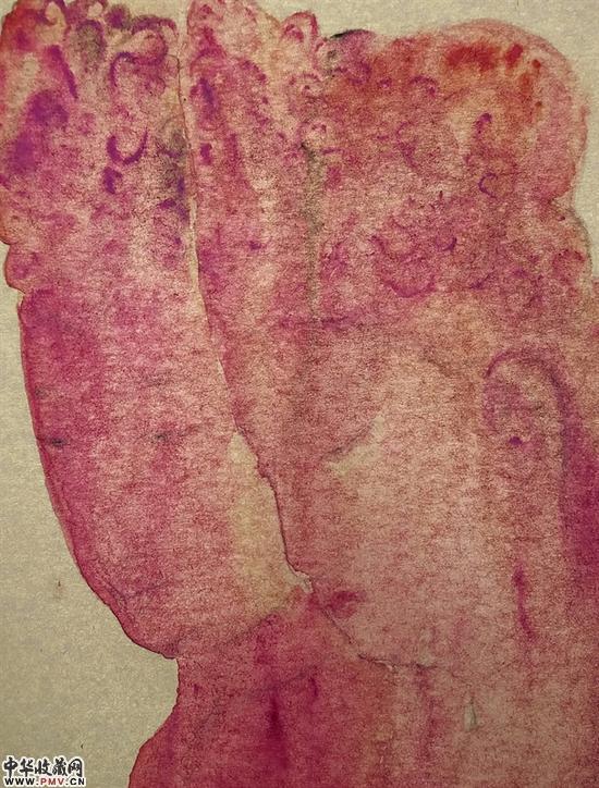 赵东 密义 纸本 40×50cm 2016年