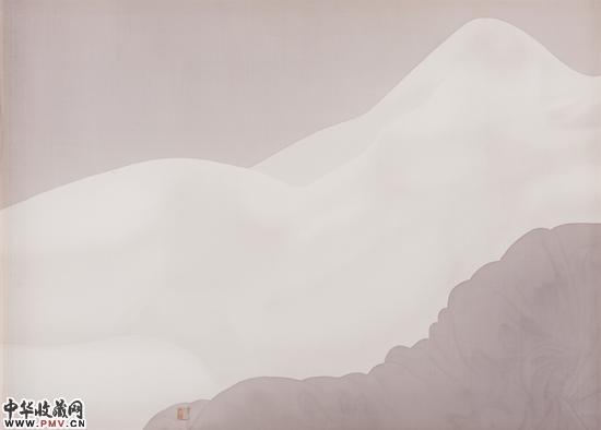 2015赵东54x75 空▪山。 绢本