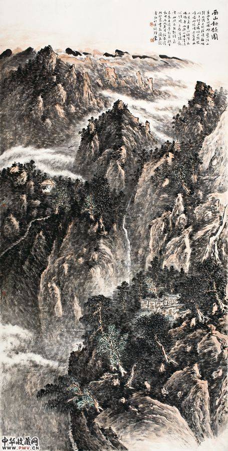 大壑无声—郭金服山水画巡展首站在广州开幕 收藏资讯