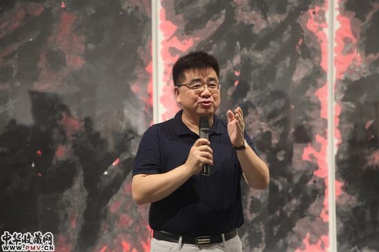 鲁迅文化发展基金会副理事长孟海东致辞