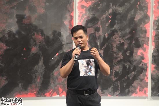 艺术家何世斌发表感言